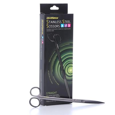 Dymax Stainless Steel Scissors-Straight กรรไกรตัดแต่งพรรณไม้น้ำ สแตนเลส สตีล ปลายตรง (250มม.)